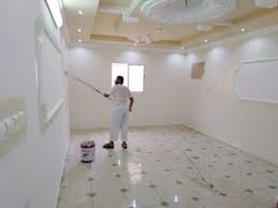 معلم دهانات داخليه وخارجيه بالحفر