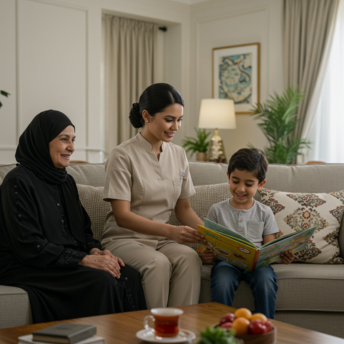 ممرضة منزلية بالشهر بالخرج