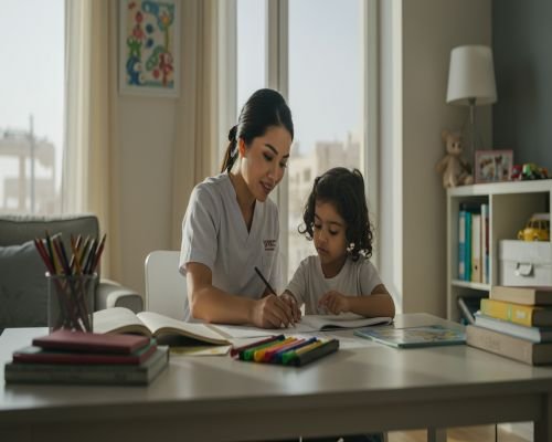 جليسات اطفال للايجار جدة حي عبيد