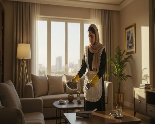 عاملات منازل بالشهر الجبيل