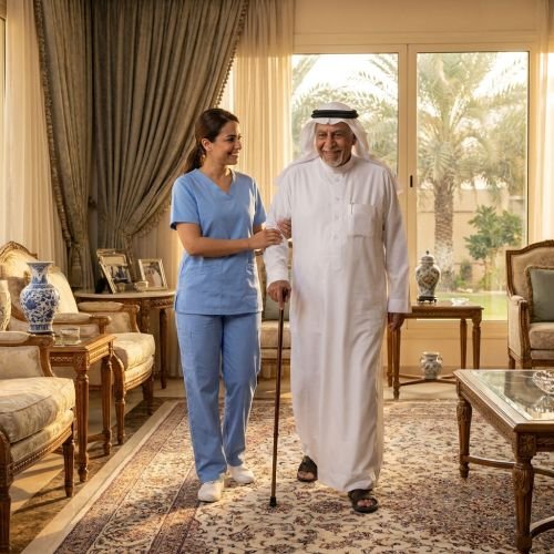 مطلوب جليسة كبار السن الدمام