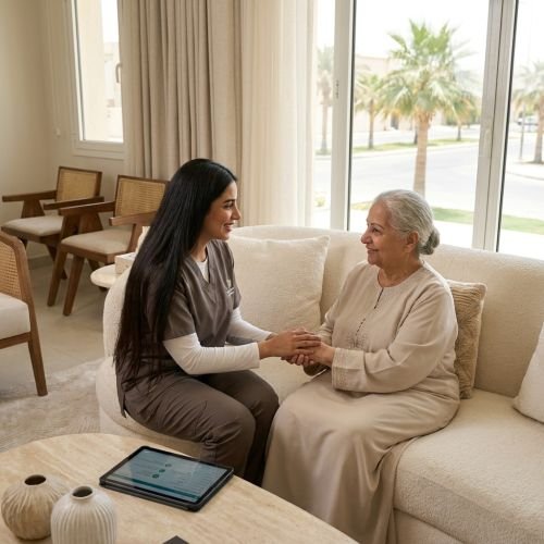 ممرضه لرعايه كبار السن الدمام